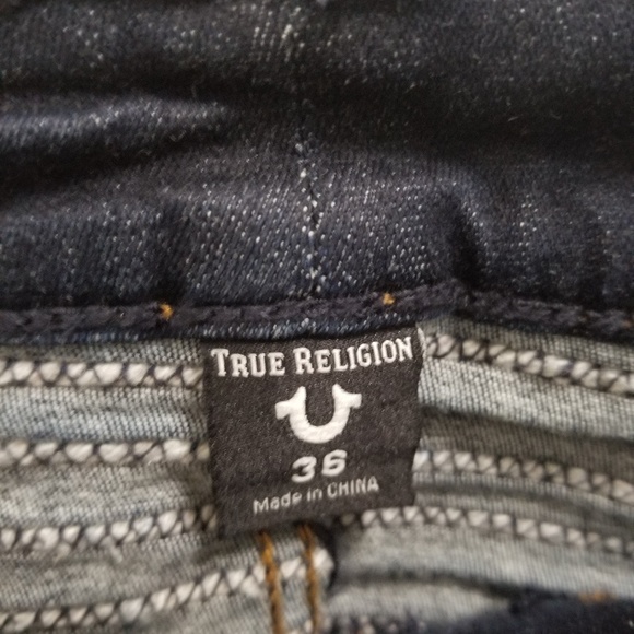 (NWT) TRUE RELIGION Rocco Moto Jeans - Picture 3 of 7